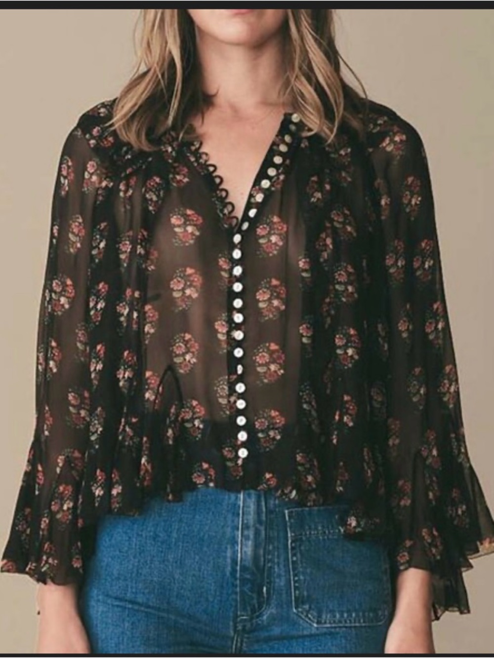 Dôen Kahira blouse SZ Small